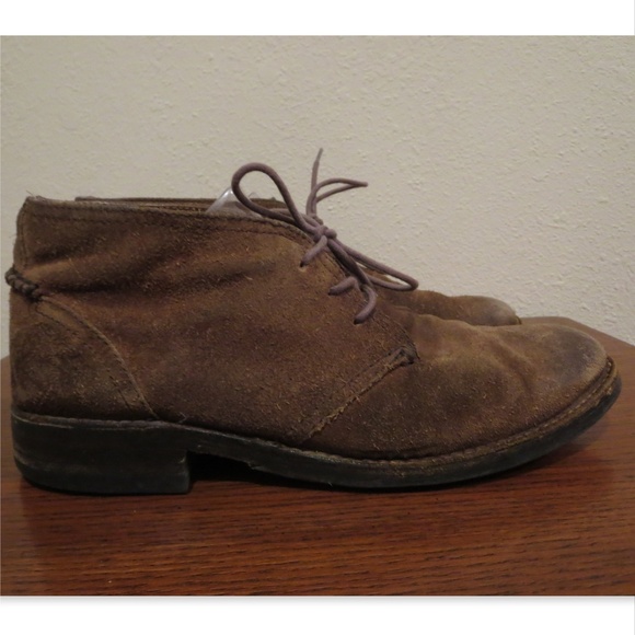 Frye Oliver fatigue suede chukka boots shoes main image 6